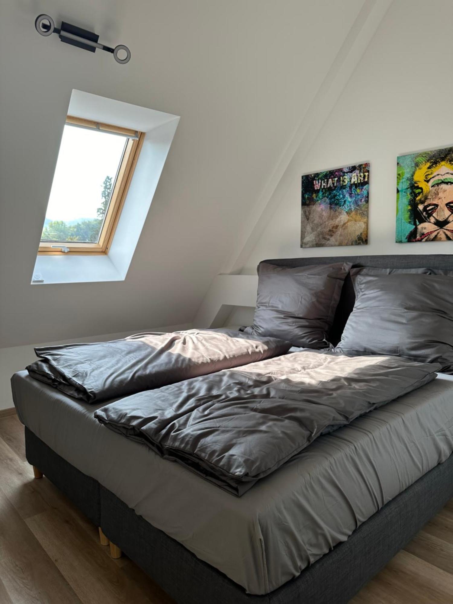 Exklusive Maisonette-Wohnung Am Rande Von Freiburg Merzhausen Exteriör bild